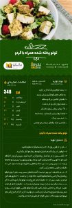 توفو پخته شده همراه با گردو ۳