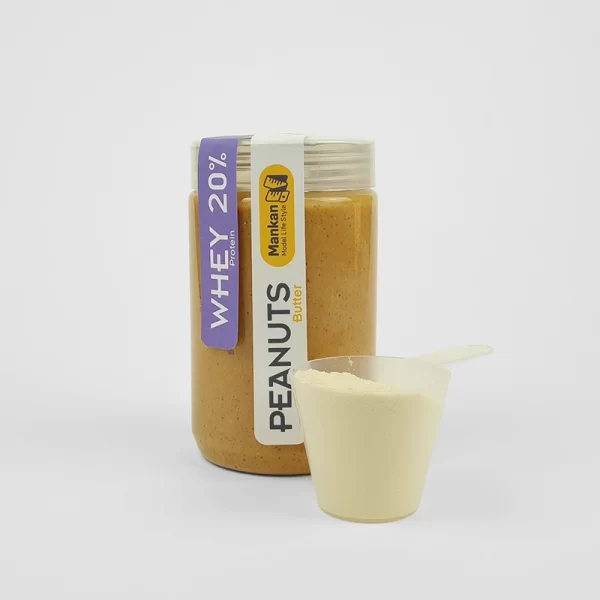 کره بادام زمینی پروتئینی 20%