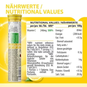 قرص جوشان ایوام | ویتامین سی (C) 240mg