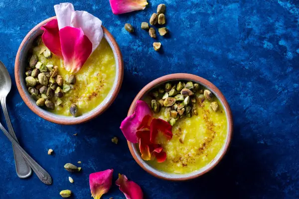 شله زرد رژیمی برای ماه رمضان