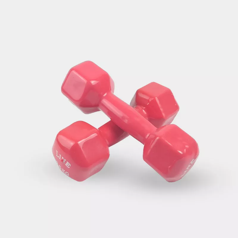 دمبل ایروبیک روکش دار - مانکن