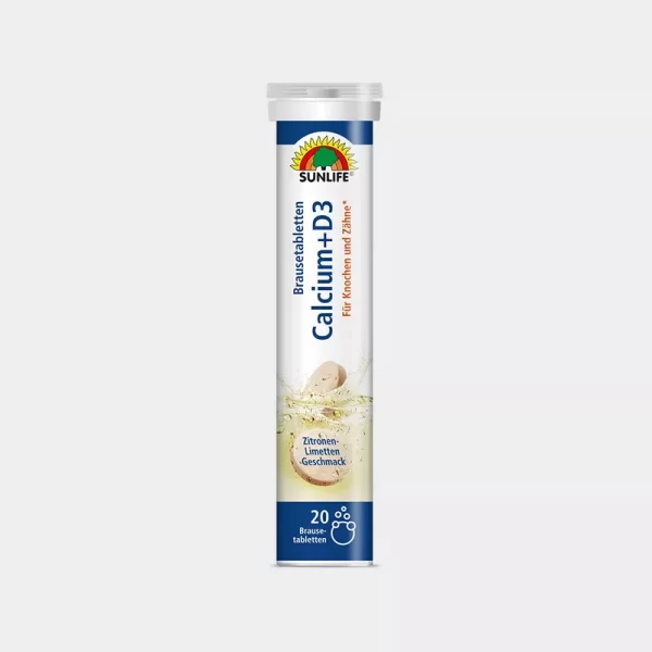 قرص جوشان کلسیم + ویتامین D سان لایف - فروشگاه مانکن