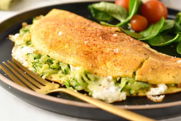 املت رژیمی کدو سبز و پیاز