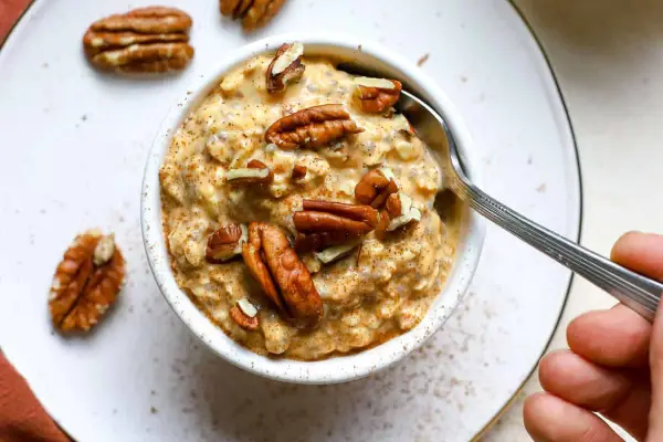  پودینگ و دسر کدو حلوایی رژیمی