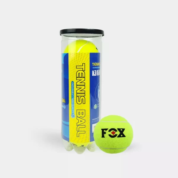 توپ تنیس خاکی فاکس (قوطی 3 عددی) - فروشگاه مانکن
