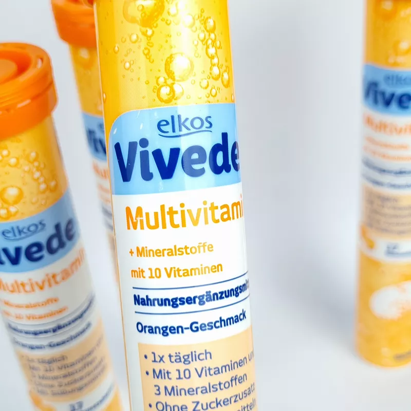 قرص جوشان مولتی ویتامین الکاس ویوده Vivede - فروشگاه مانکن