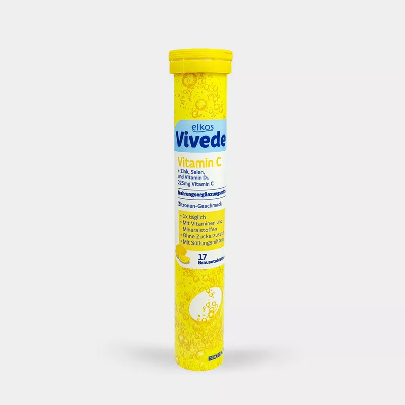 قرص جوشان ویتامین سی C الکاس ویوده Vivede - فروشگاه مانکن