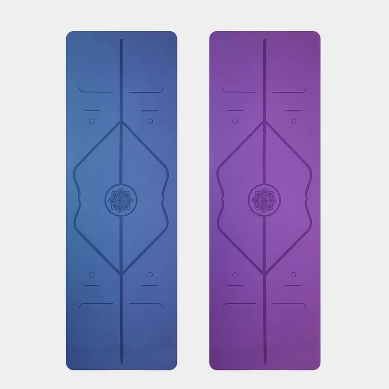 مت یوگا الکس TPE طرح Lotus - فروشگاه مانکن